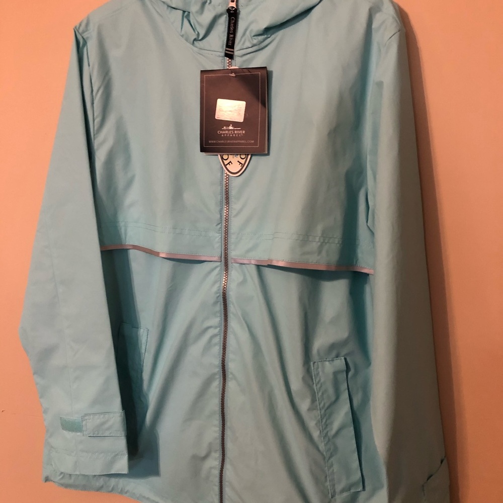 NWT Charles River Aqua New Englander